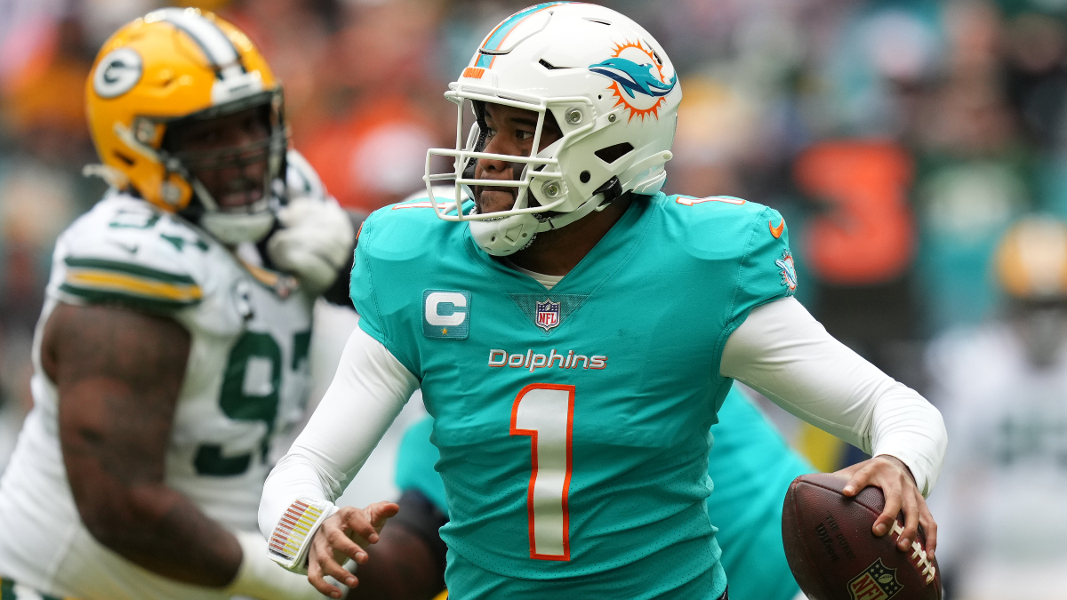 Miami Dolphins quarterback Tua Tagovailoa