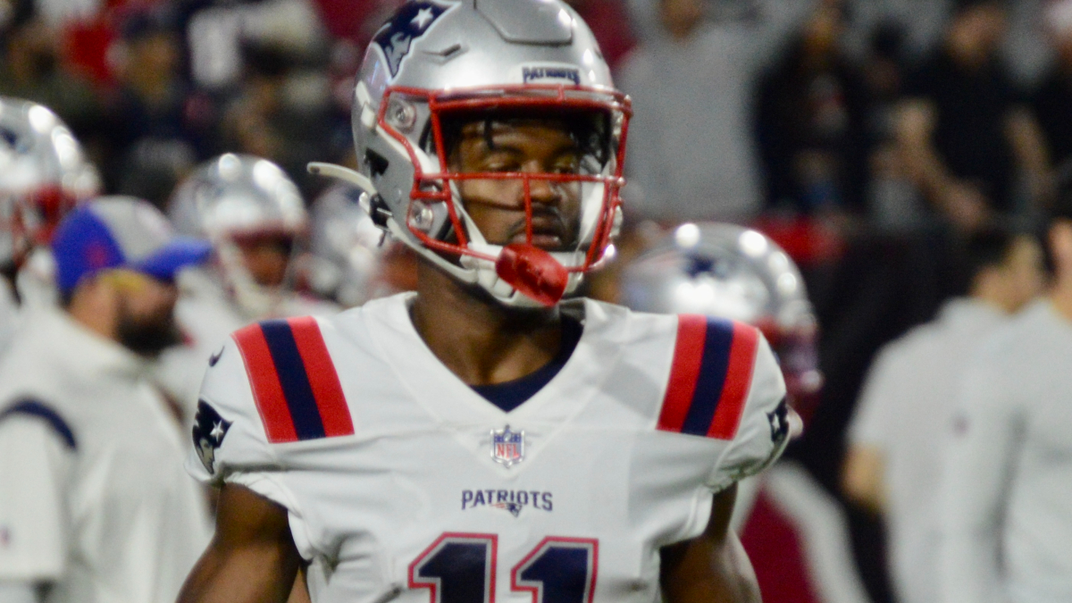 New England Patriots receiver Tyquan Thornton