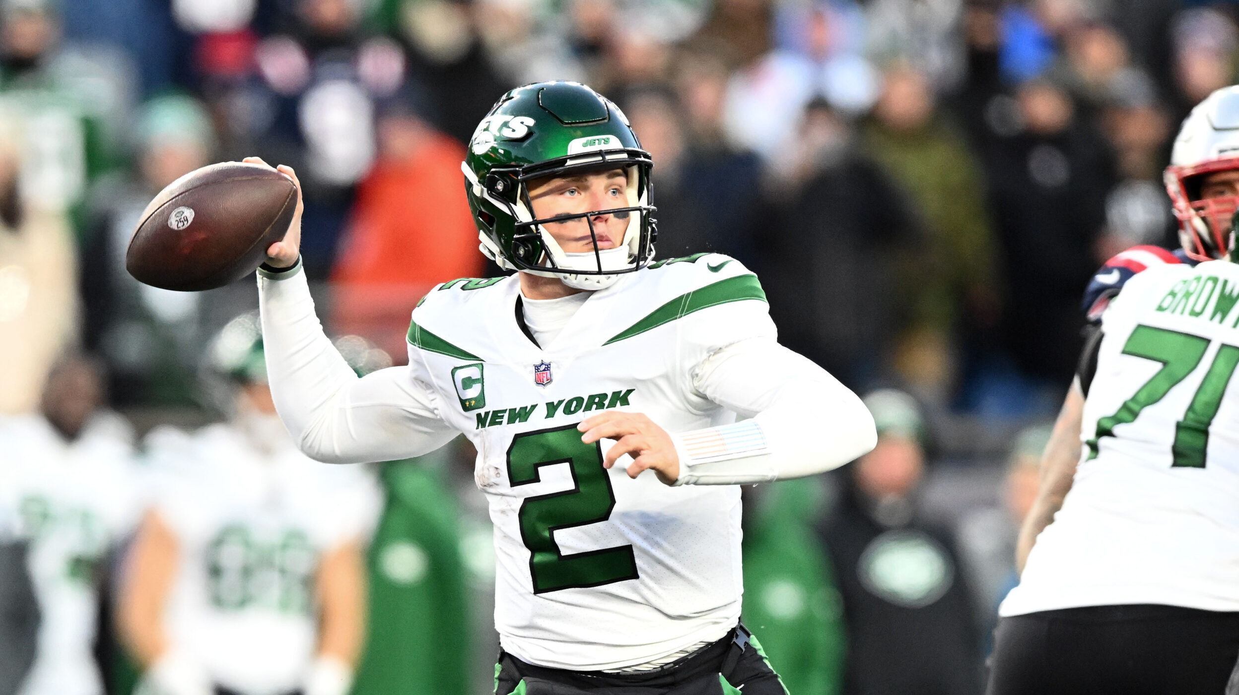 NFL: New York Jets at New England Patriots