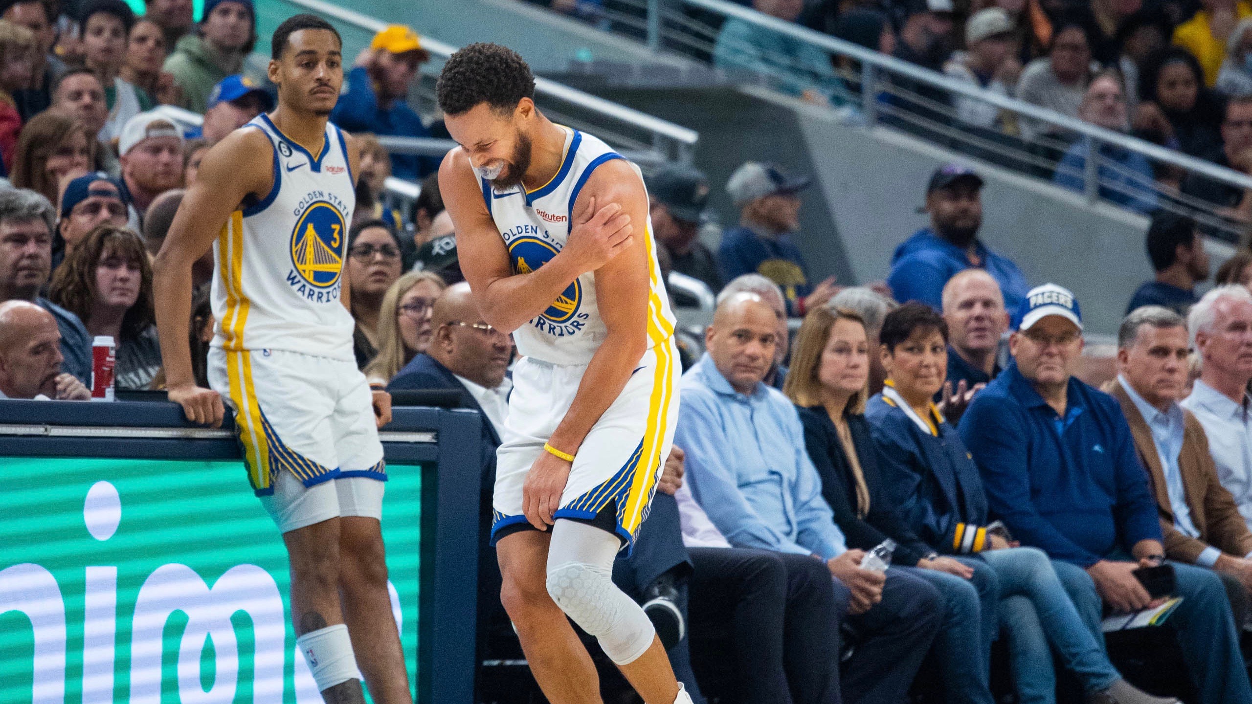 NBA: Golden State Warriors at Indiana Pacers
