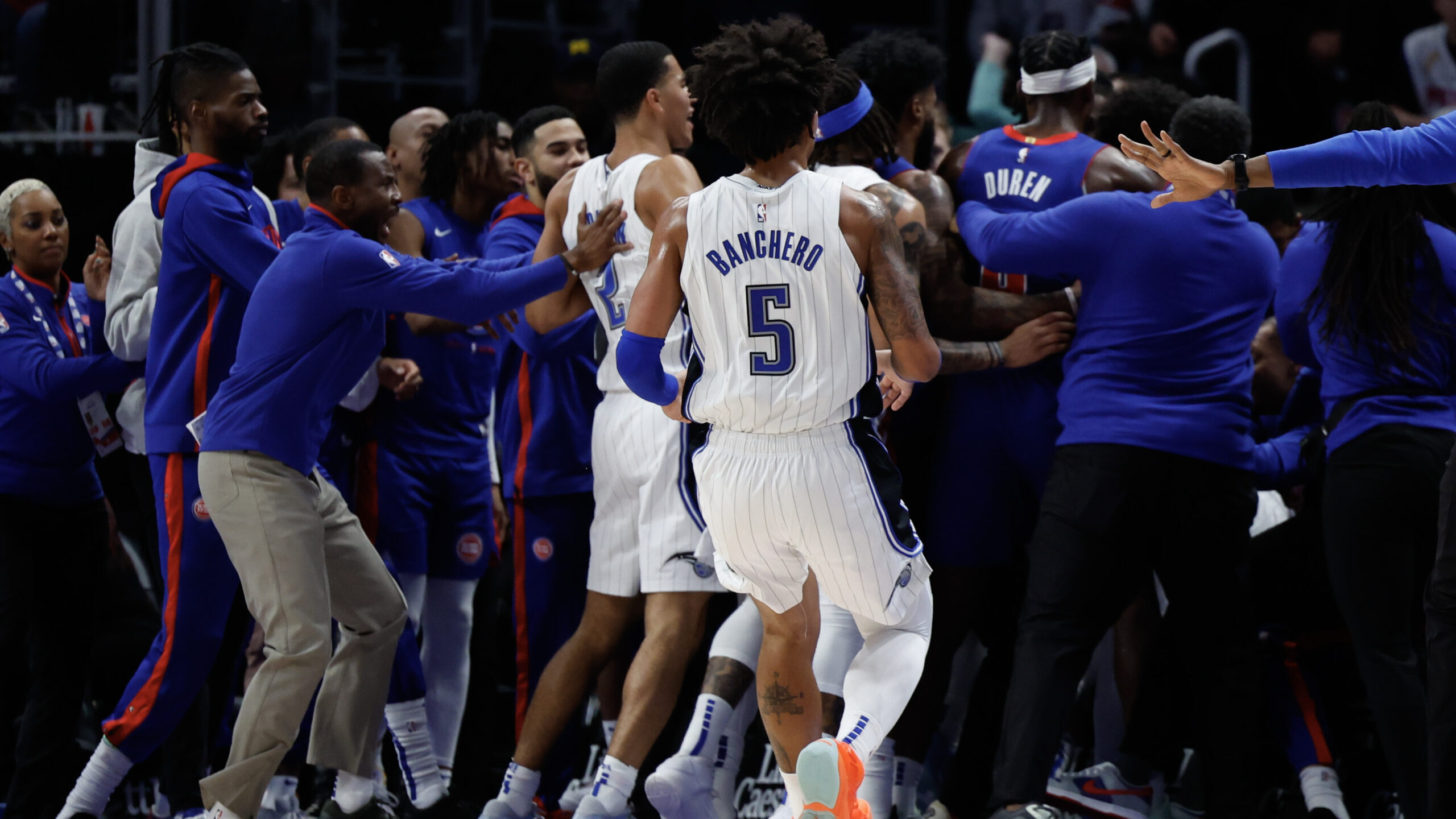 NBA: Orlando Magic at Detroit Pistons