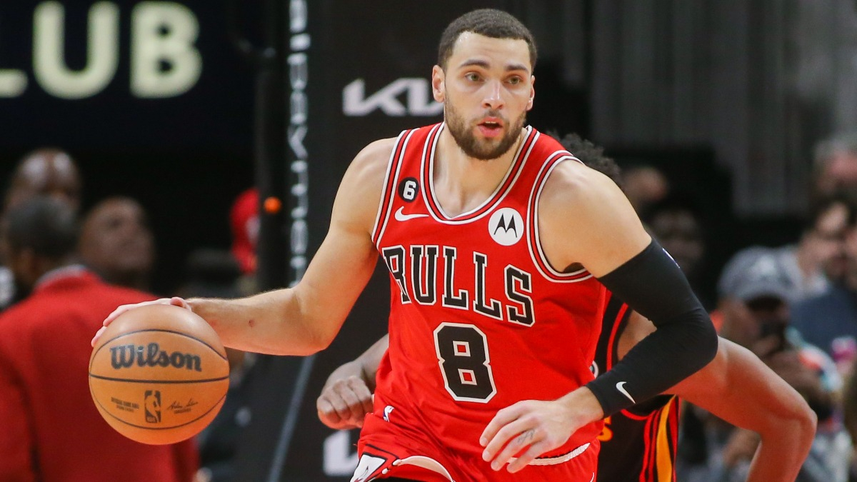 Chicago Bulls forward Zach Lavine