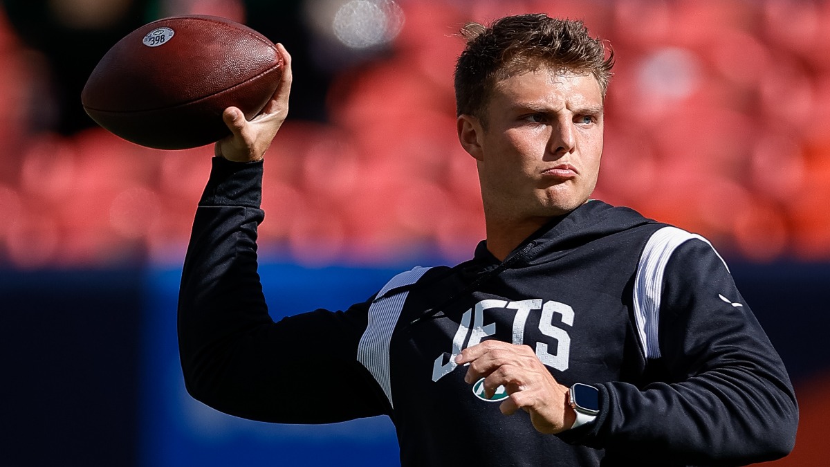 New York Jets quarterback Zach Wilson