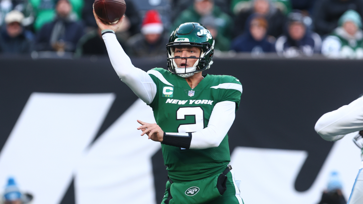 New York Jets quarterback Zach Wilson