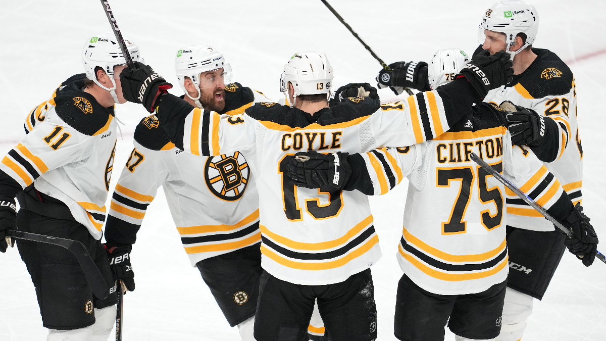 Boston Bruins center Charlie Coyle