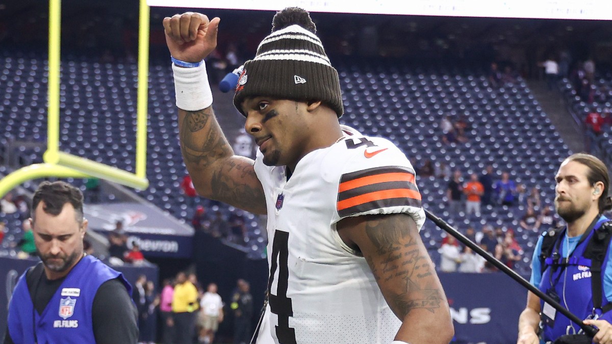 Cleveland Browns quarterback Deshaun Watson