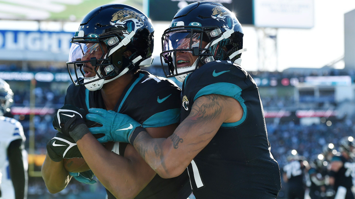 Jacksonville Jaguars wide receivers Marvin Jones, Zay Jones