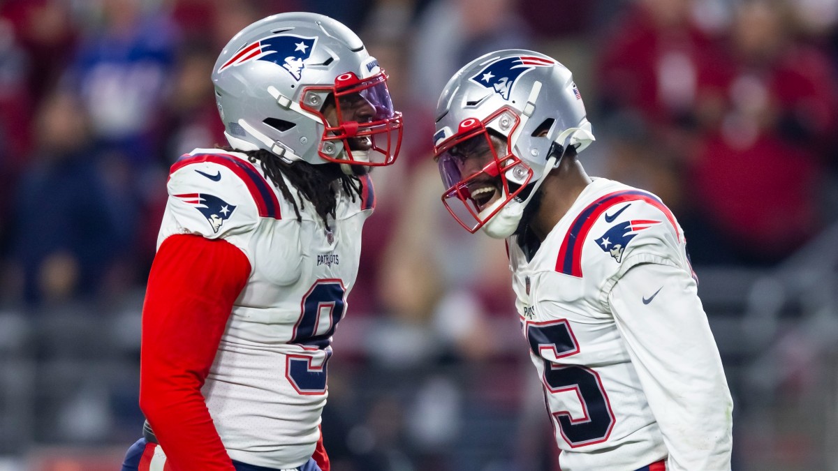 New England Patriots linebackers Matthew Judon and Josh Uche