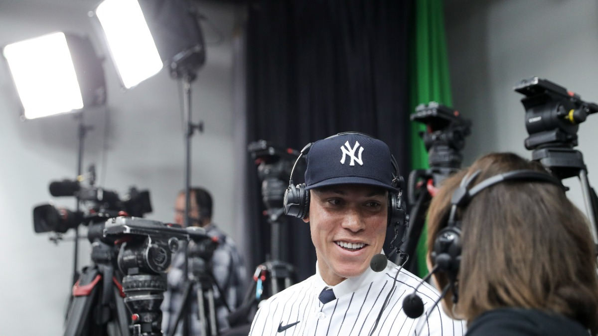 New York Yankees outfielder Aaron Judge