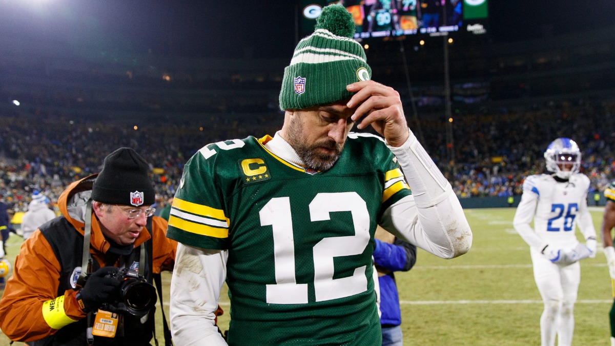 Green Bay Packers quarterback Aaron Rodgers