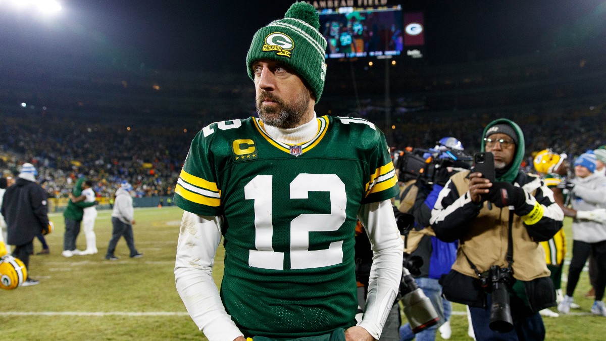 Green Bay Packers quarterback Aaron Rodgers