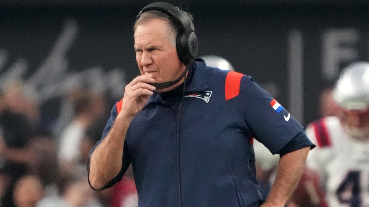 New England Patriots head coach Bill Belichick