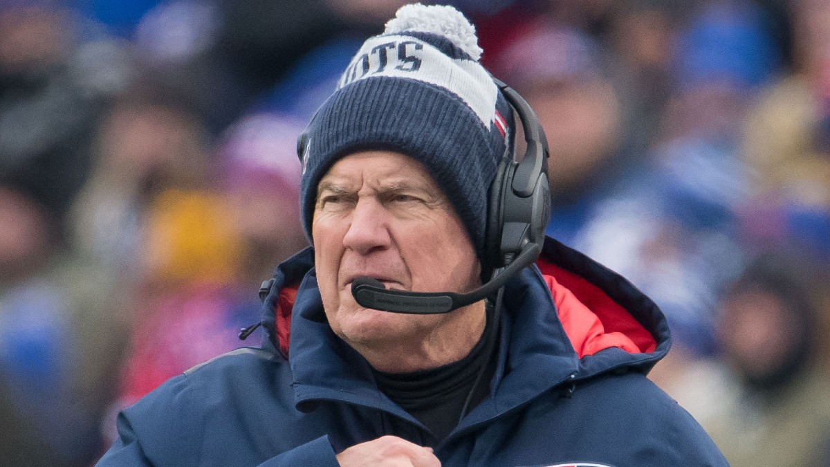 New England Patriots head coach Bill Belichick