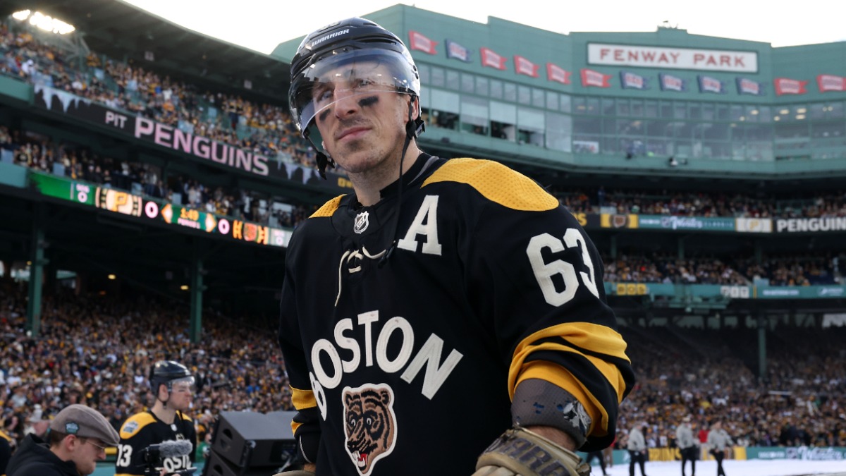 Boston Bruins forward Brad Marchand