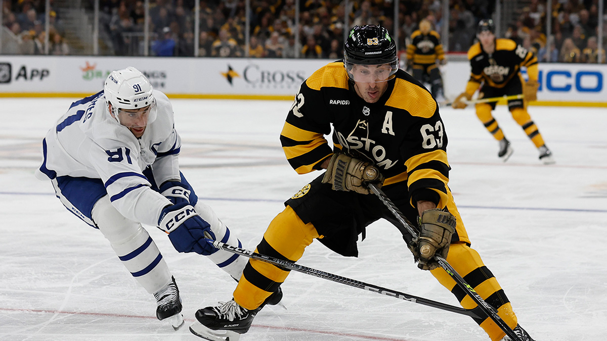 Boston Bruins left wing Brad Marchand