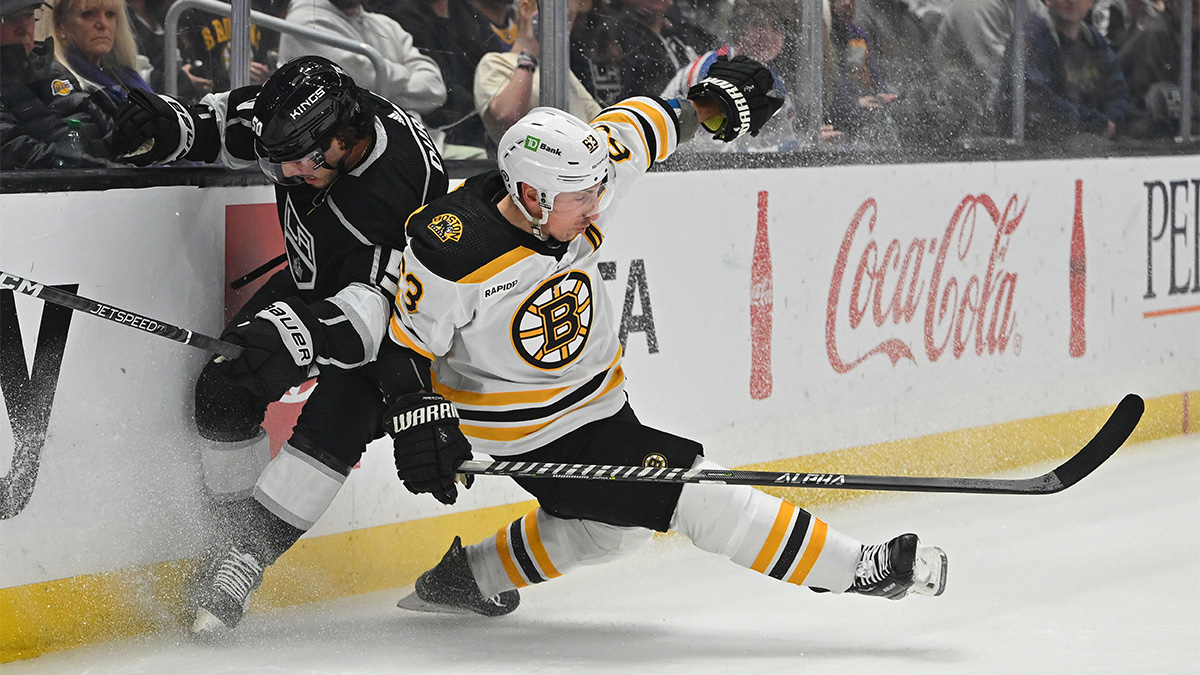Boston Bruins left wing Brad Marchand