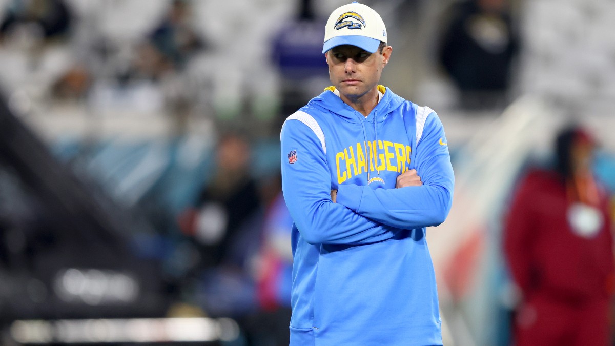 Los Angeles Chargers head coach Brandon Staley