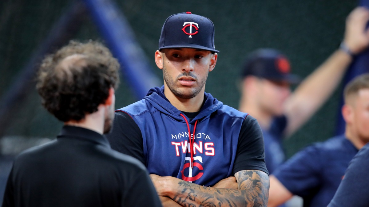 Minnesota Twins shortstop Carlos Correa