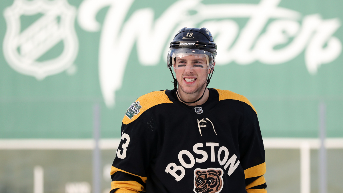 Boston Bruins forward Charlie Coyle