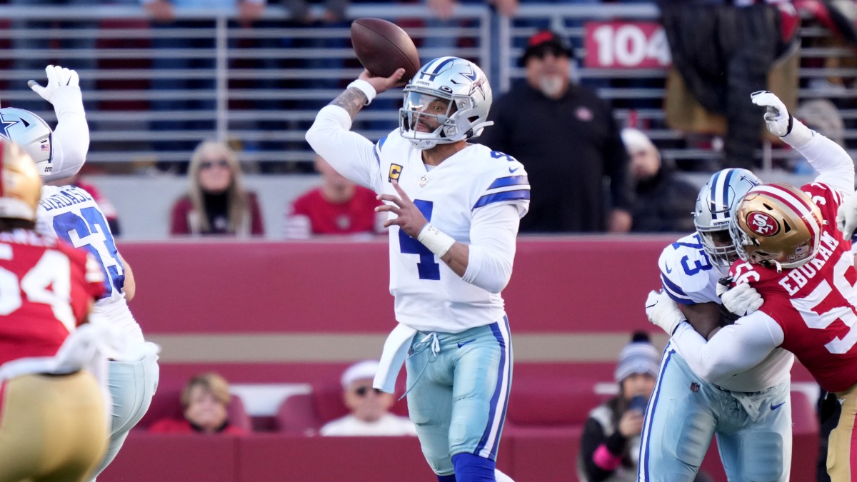 Dallas Cowboys quarterback Dak Prescott
