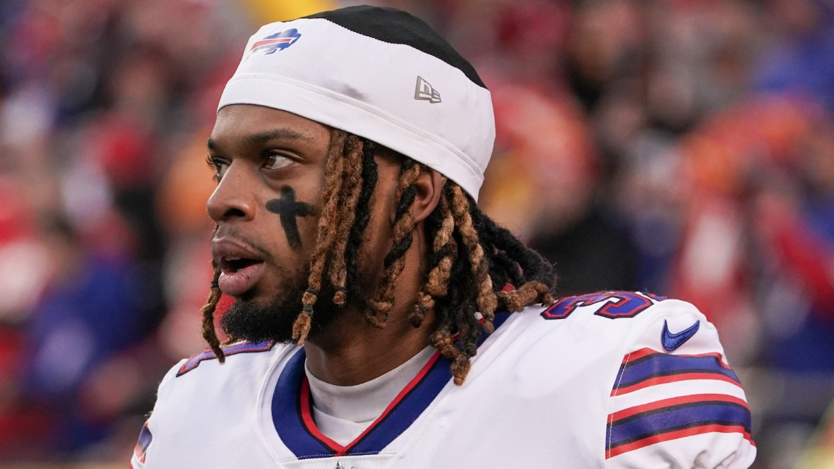 Buffalo Bills safety Damar Hamlin