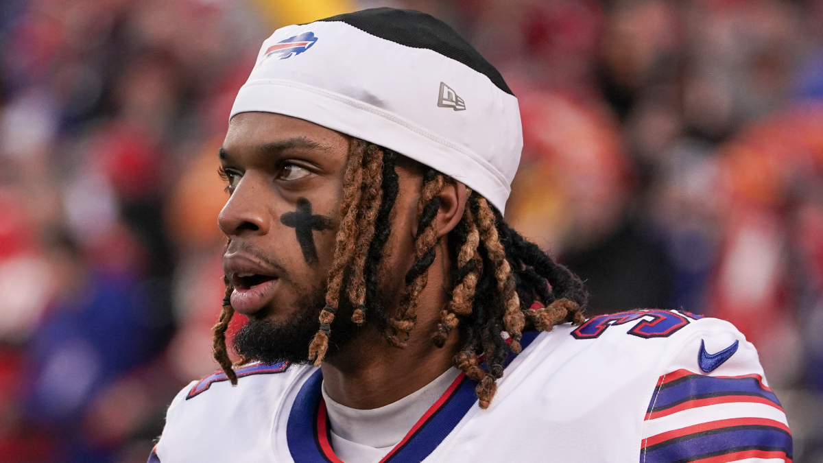 Buffalo Bills safety Damar Hamlin