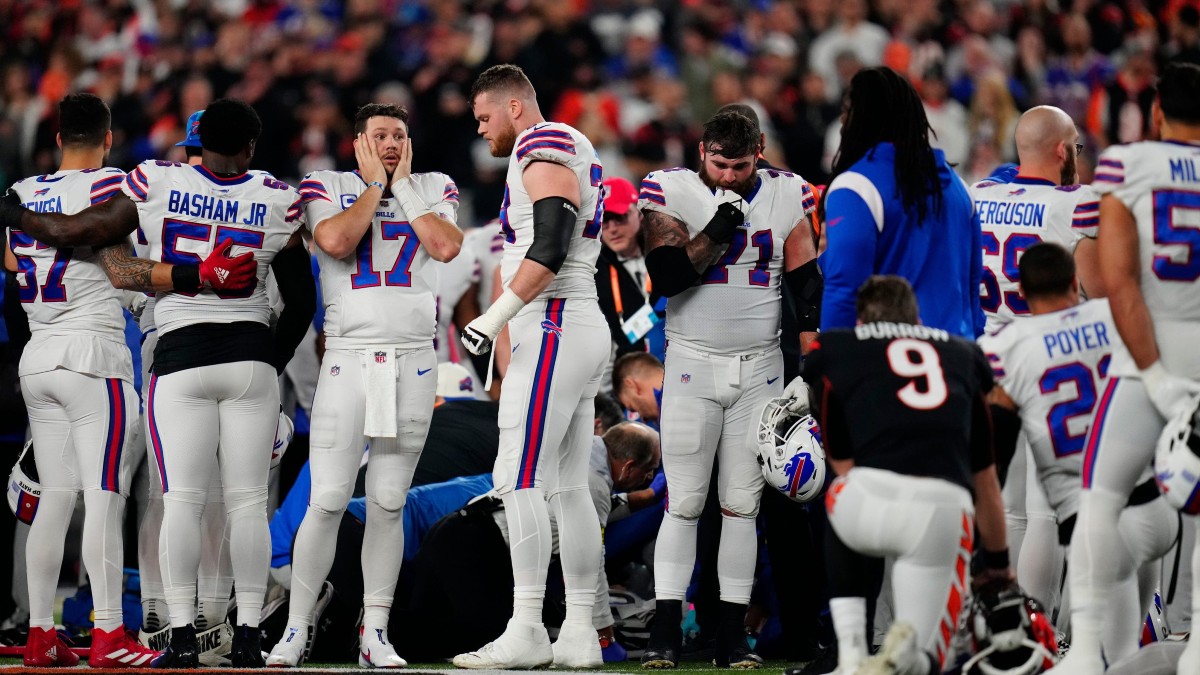 Buffalo Bills safety Damar Hamlin