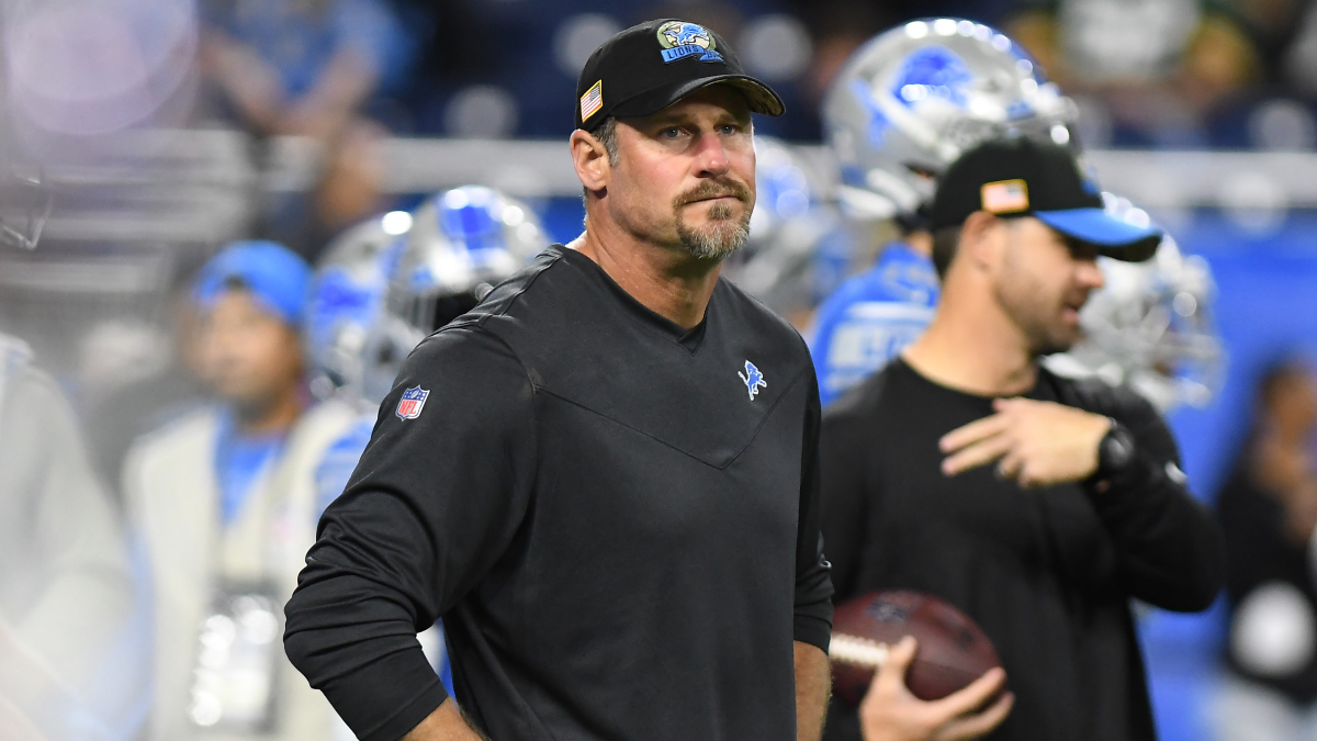 Detroit Lions head coach Dan Campbell