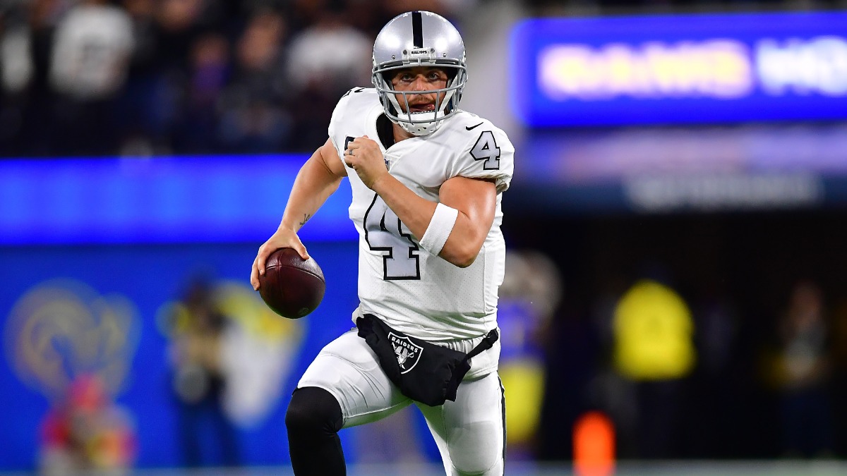 Las Vegas Raiders quarterback Derek Carr