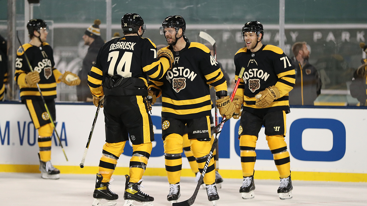 Boston Bruins Forward Jake DeBrusk