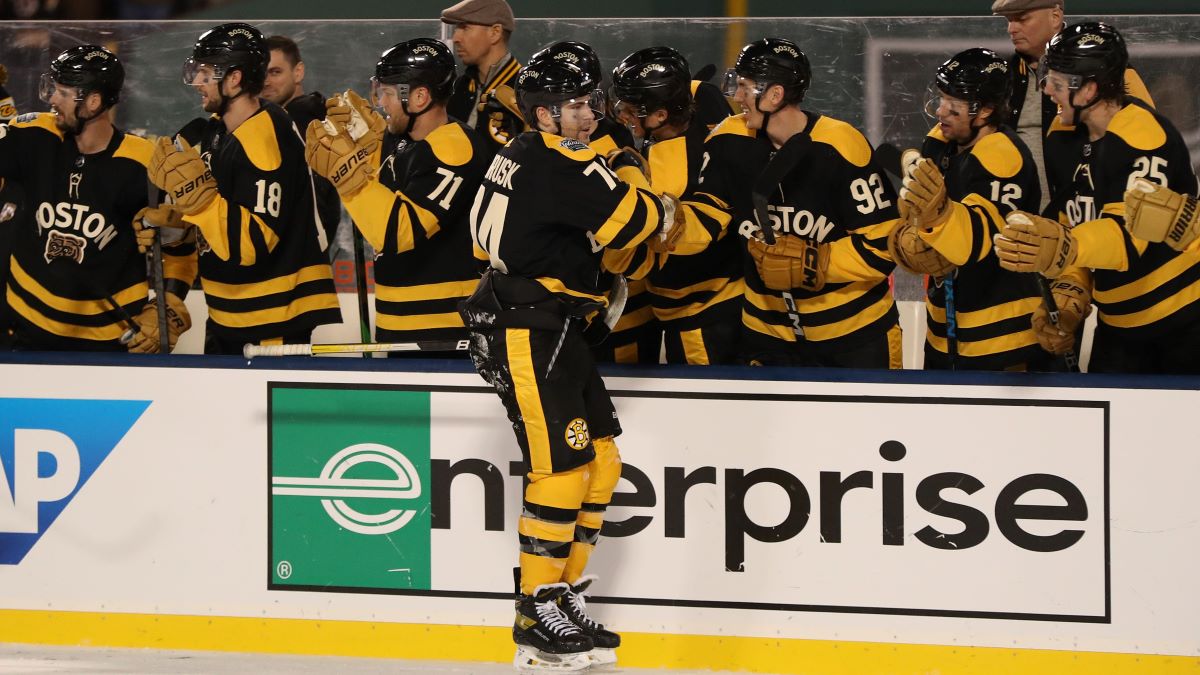 Boston Bruins forward Jake DeBrusk