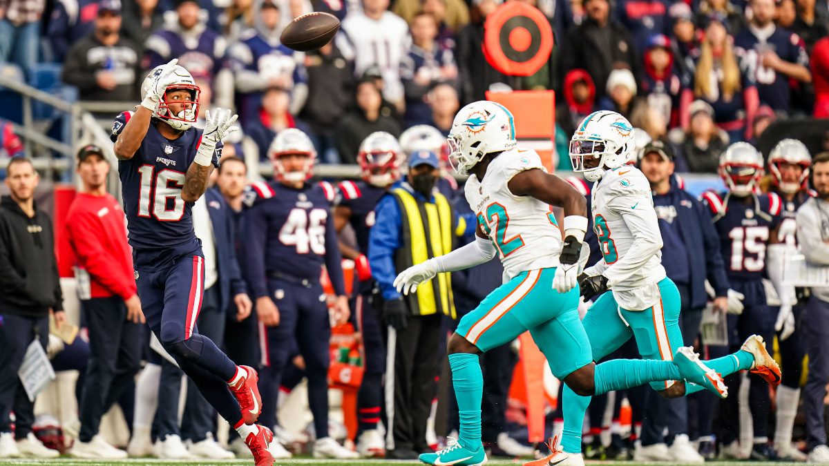 New England Patriots wide receiver Jakobi Meyers
