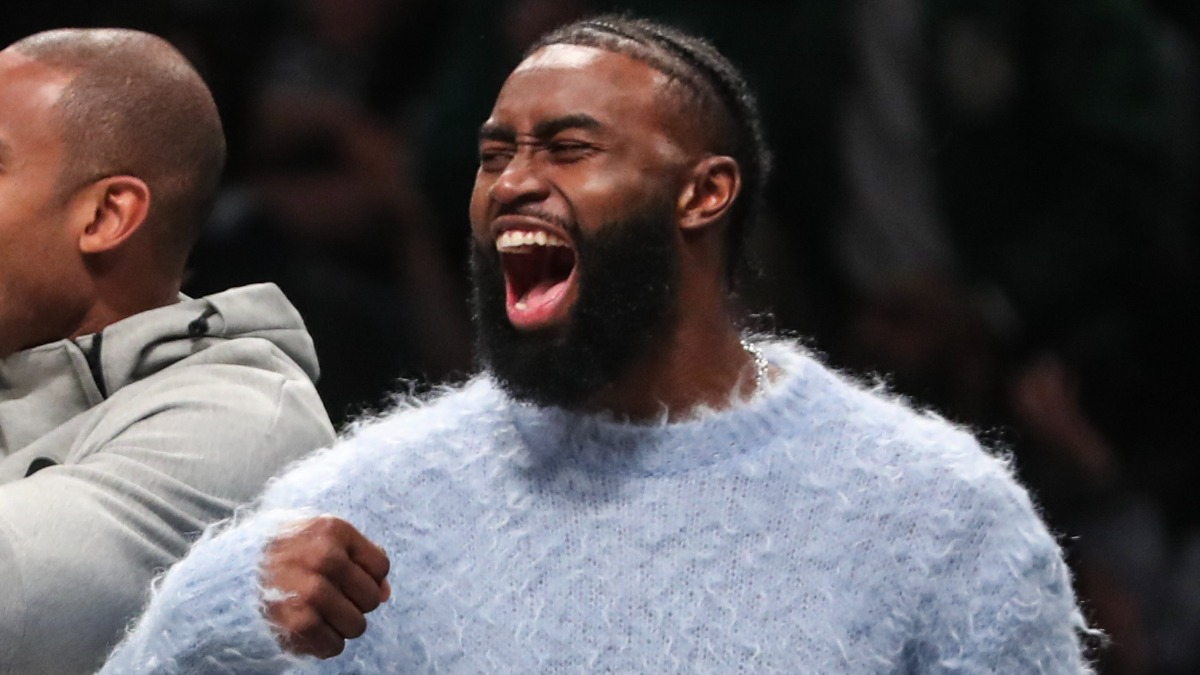 Boston Celtics guard Jaylen Brown