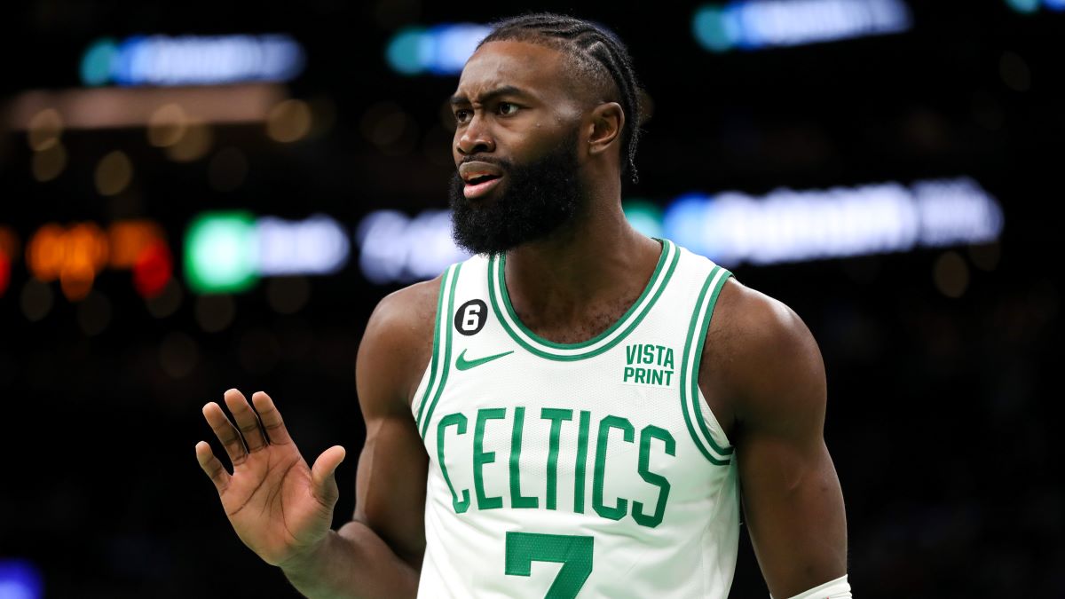 Boston Celtics guard Jaylen Brown