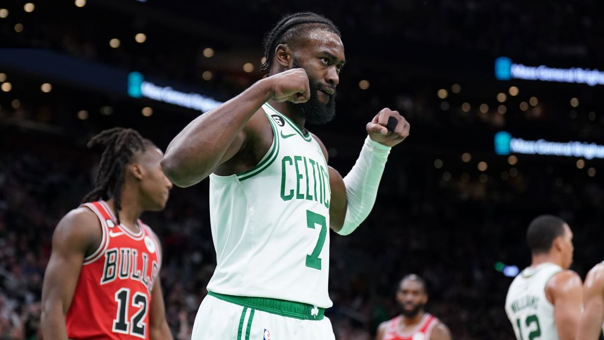 Boston Celtics guard Jaylen Brown