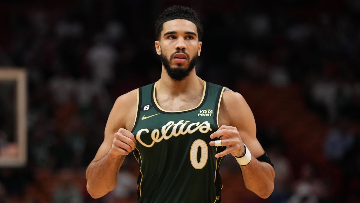 Boston Celtics forward Jayson Tatum