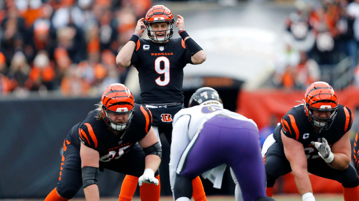 Cincinnati Bengals quarterback Joe Burrow