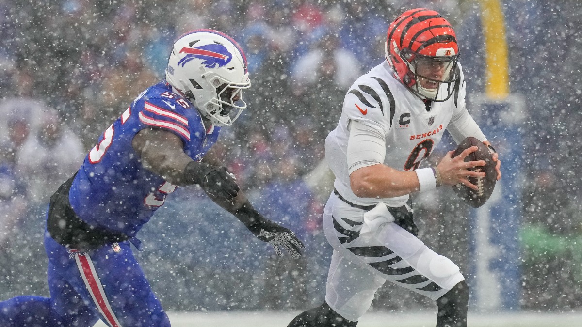 Cincinnati Bengals quarterback Joe Burrow