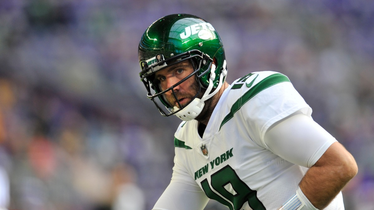 New York Jets quarterback Joe Flacco