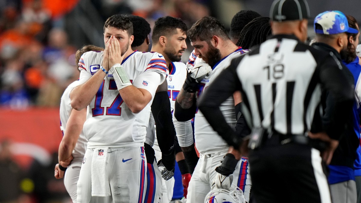 Buffalo Bills quarterback Josh Allen