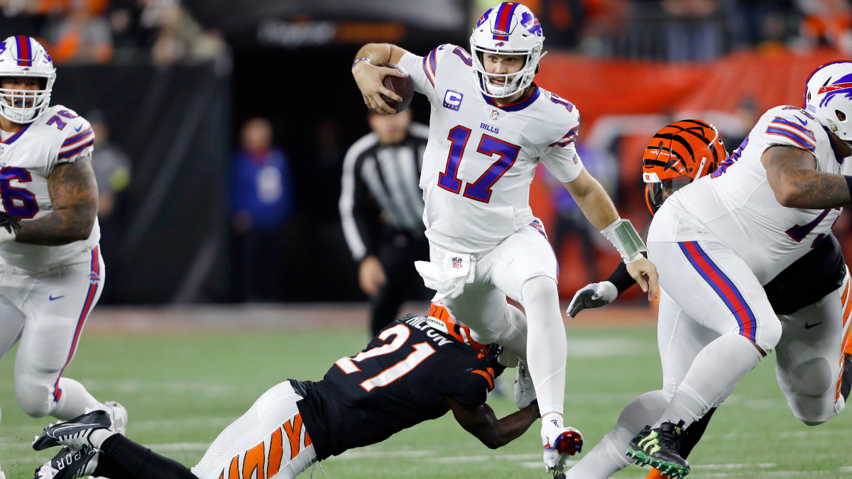 Buffalo Bills quarterback Josh Allen