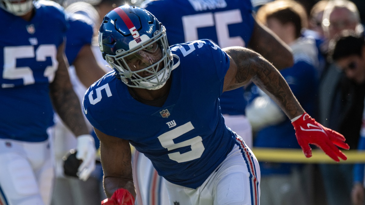 New York Giants defensive end Kayvon Thibodeaux