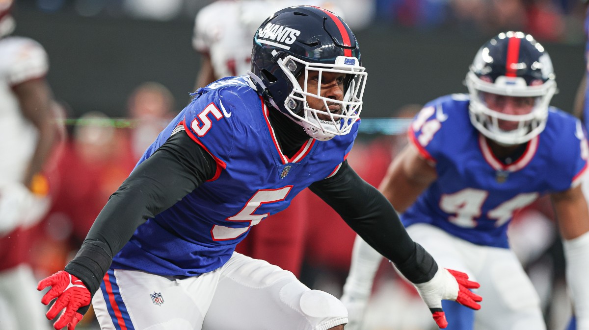 New York Giants defensive end Kayvon Thibodeaux