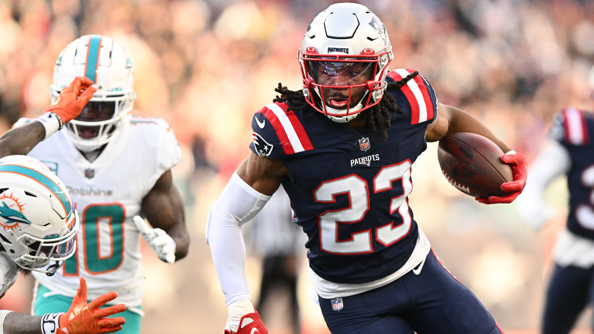 New England Patriots safety Kyle Dugger