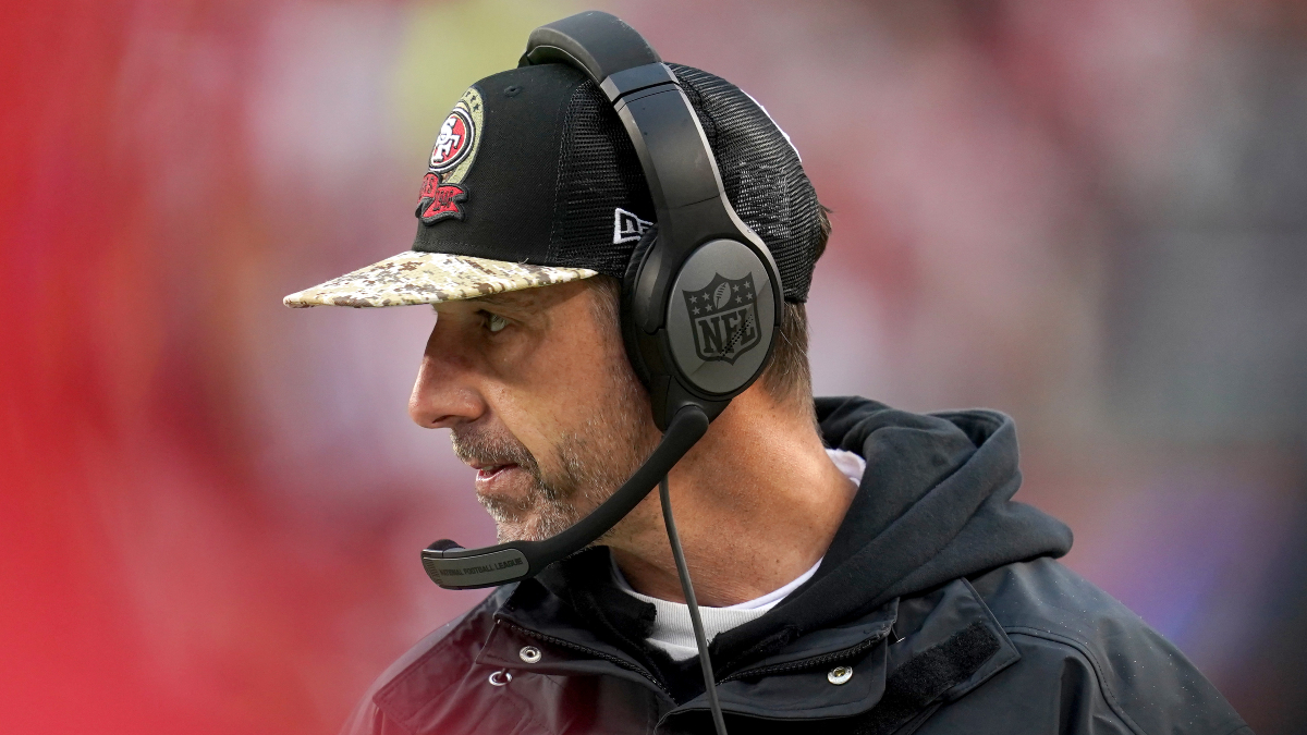 San Francisco 49ers head coach Kyle Shanahan