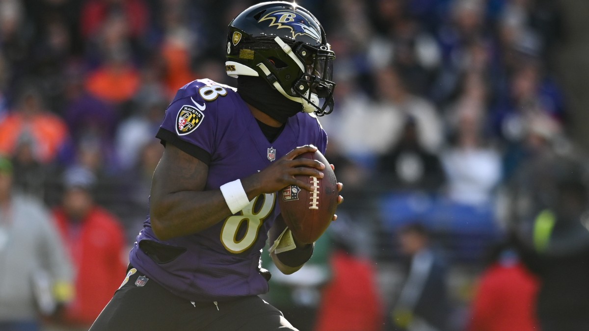 Baltimore Ravens quarterback Lamar Jackson