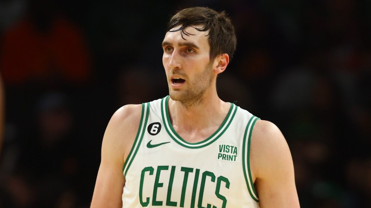 Boston Celtics center Luke Kornet