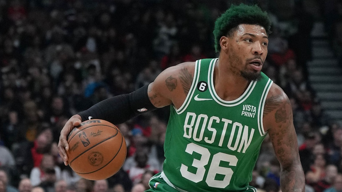 Boston Celtics guard Marcus Smart