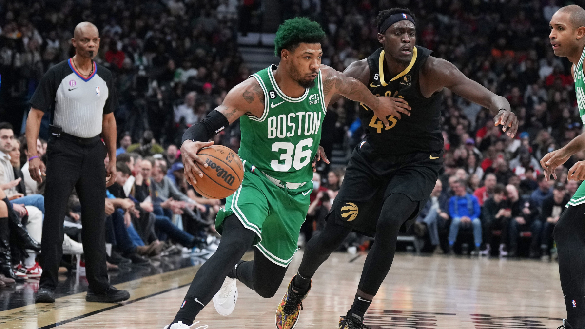 Boston Celtics guard Marcus Smart