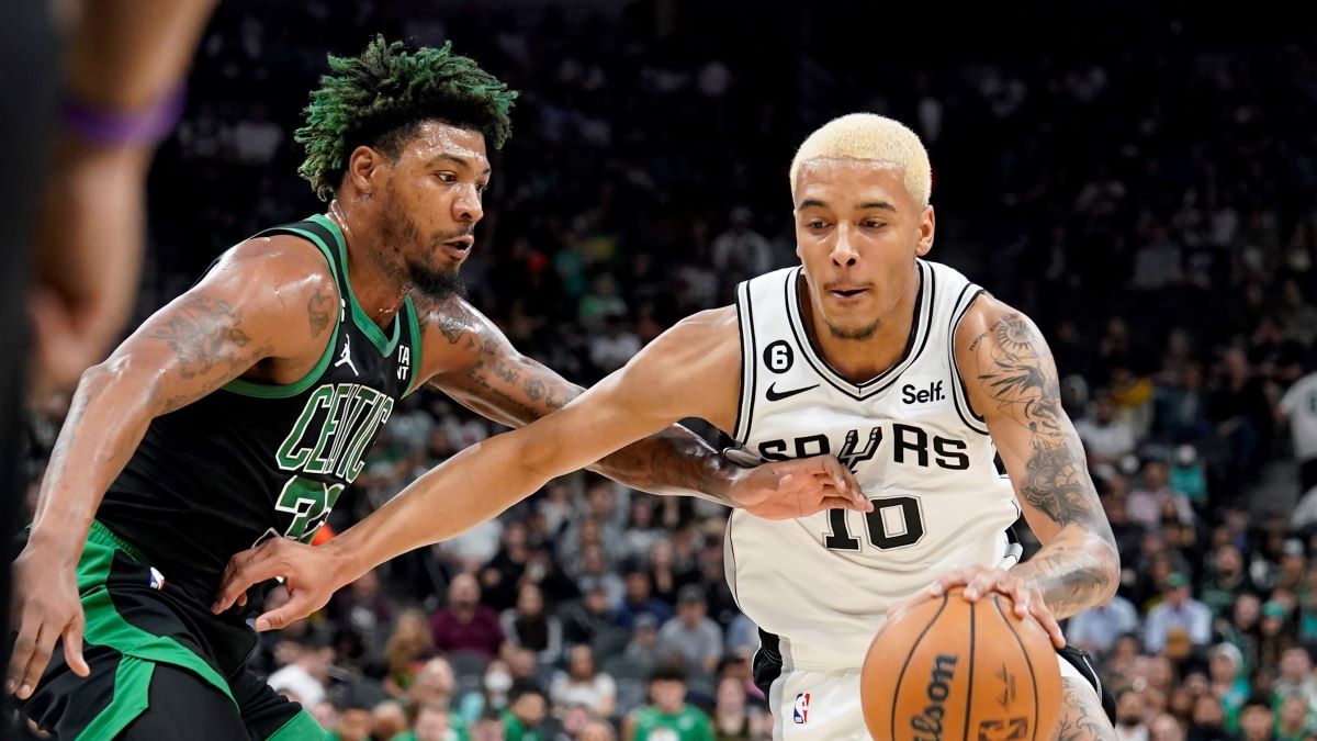 Boston Celtics guard Marcus Smart